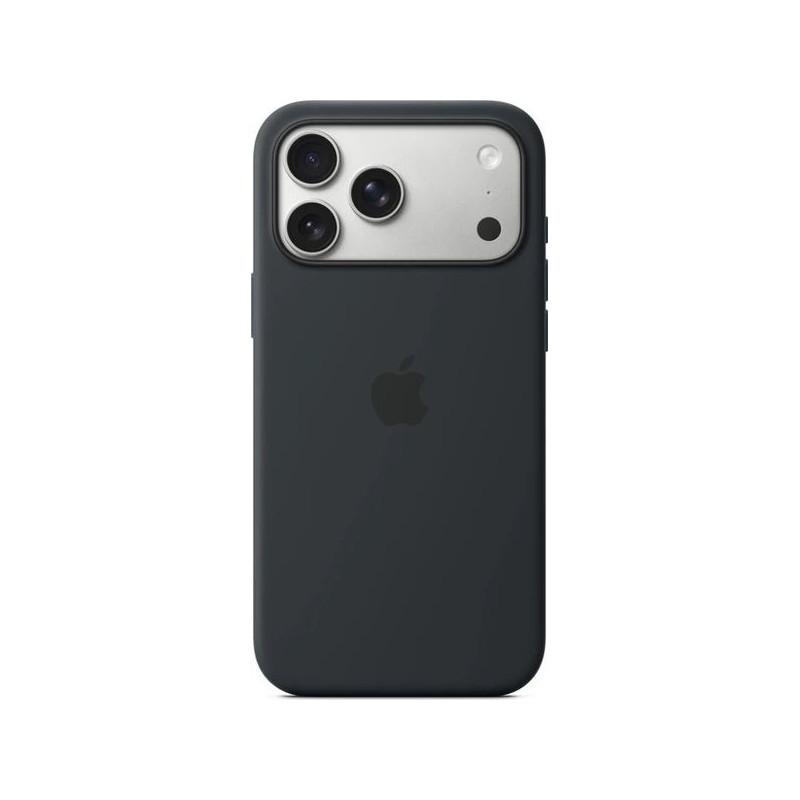 Apple MGFR4ZM/A Silicone Case Black avec MagSafe for iPhone 17 Pro Max